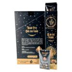 Crystal Magic Tiger Eye Incense Sticks With Crystals, 7 Sticks + 5 Crystals x 12 Boxes